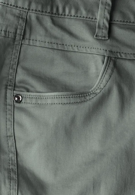 7/8-Satinhose muse green