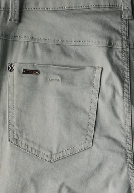 7/8-Satinhose pastel green