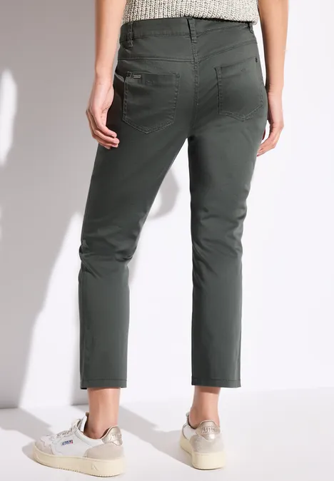 7/8-Satinhose wither green