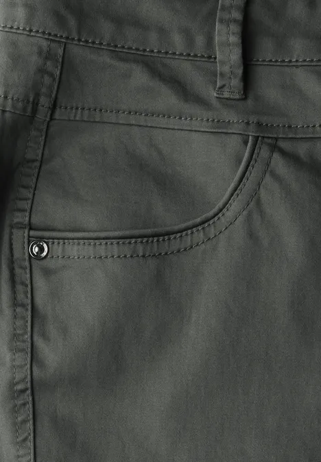 7/8-Satinhose wither green