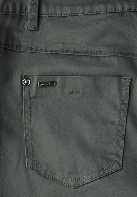 7/8-Satinhose wither green