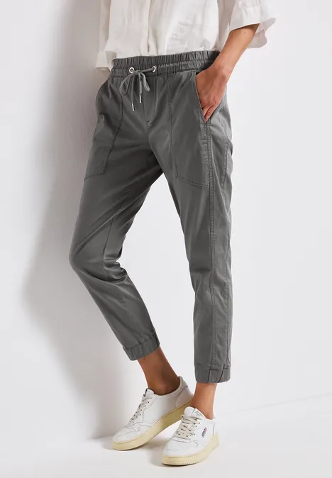 Hose im Loose Fit overcast grey