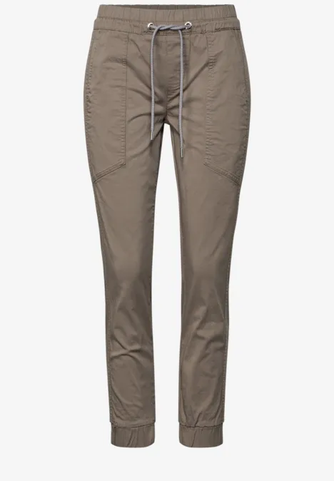 Hose im Loose Fit stone brown