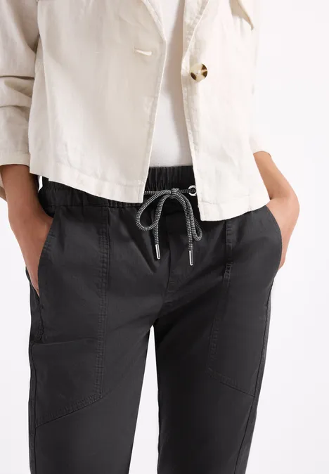 Hose im Loose Fit granite grey