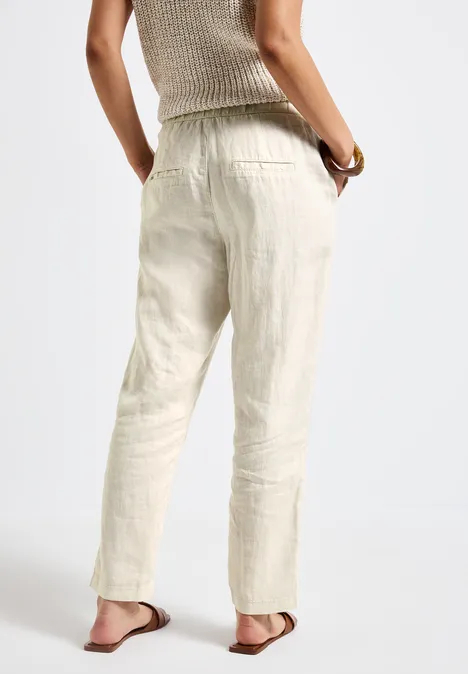 Paperbag Hose moonstone sand