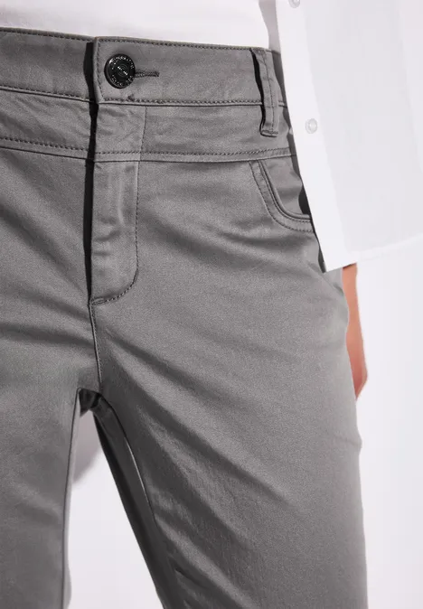 Satin 3/4-Hose overcast grey