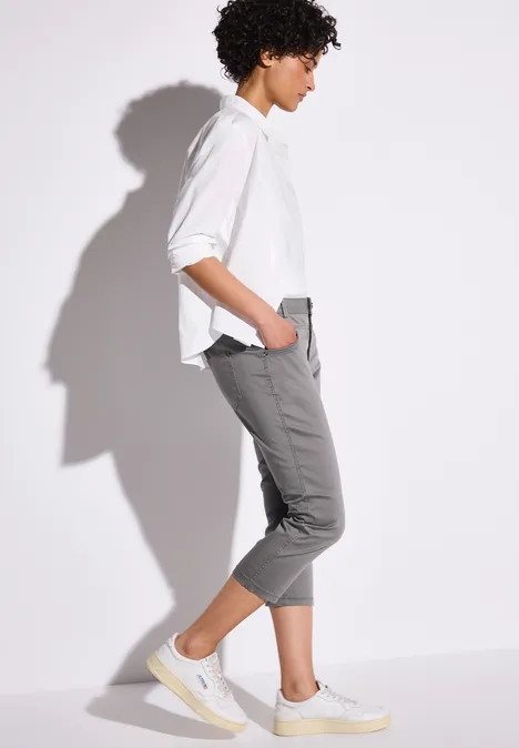 Satin 3/4-Hose overcast grey
