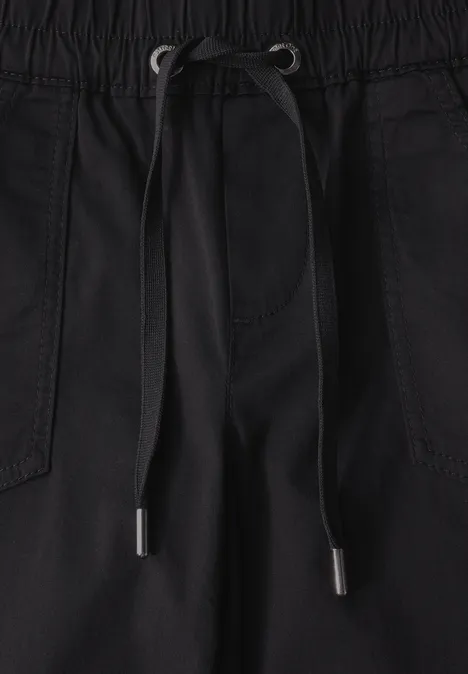 Hose im Loose Fit Black