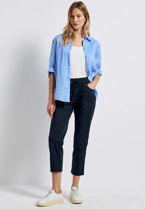 Hose im Loose Fit deep blue