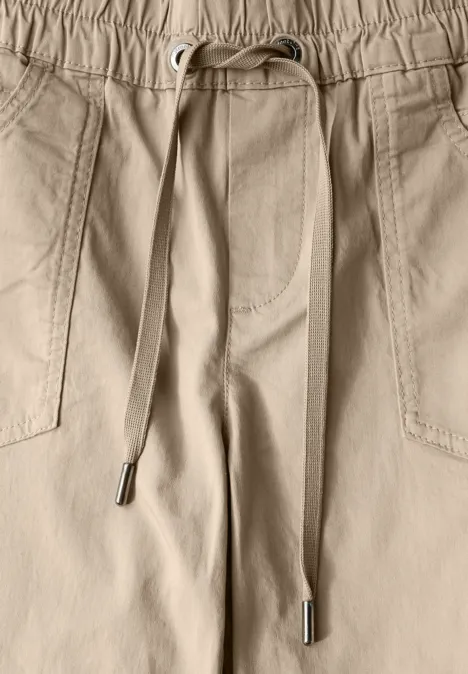 Hose im Loose Fit safari beige
