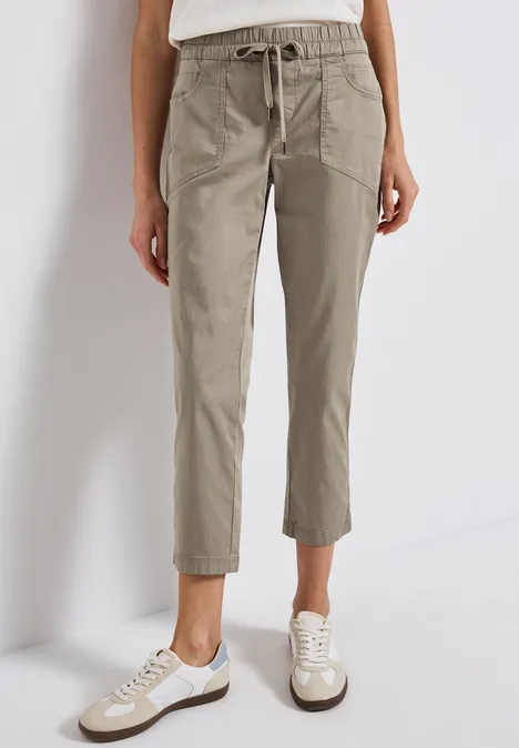 Hose im Loose Fit buff grey