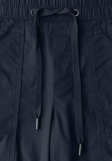 3/4-Hose mit Turn-Up deep blue