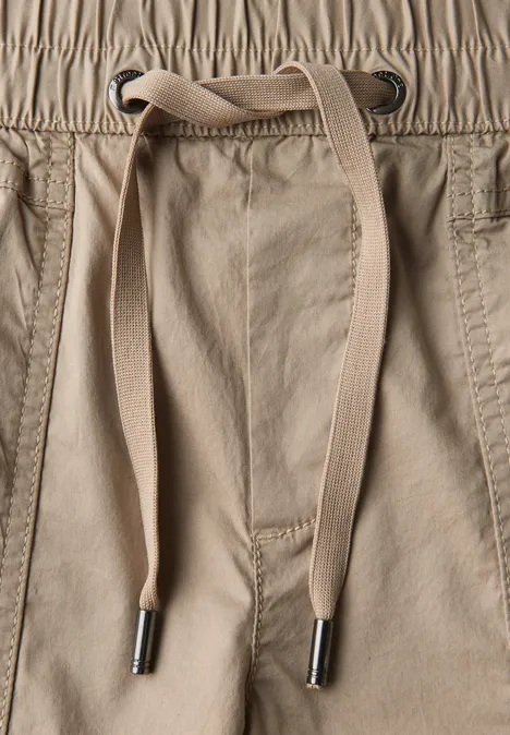 3/4-Hose mit Turn-Up safari beige