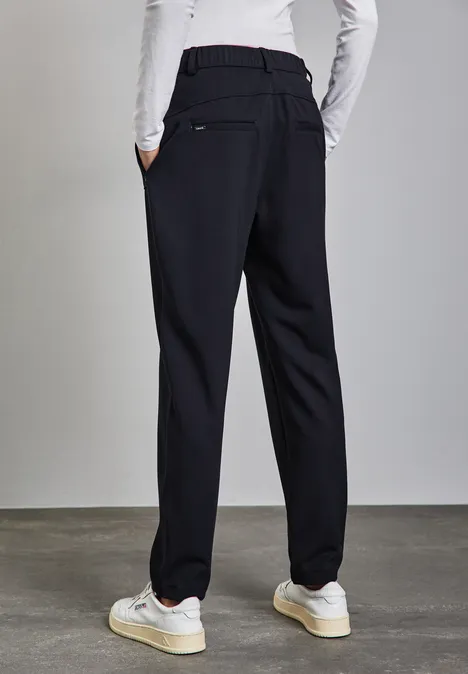 Hose im Casual Fit deep tint blue