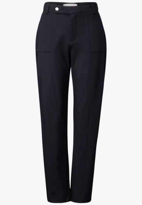 Hose im Casual Fit deep tint blue