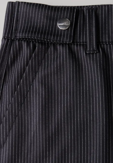 Straight Leg Hose deep tint blue
