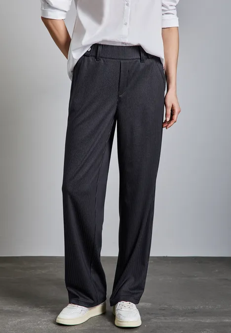 Straight Leg Hose deep tint blue