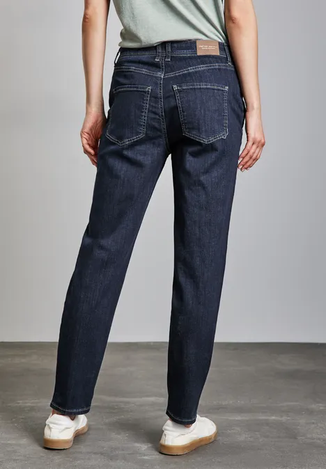 Jeans im Casual Fit Dark Blue Wash