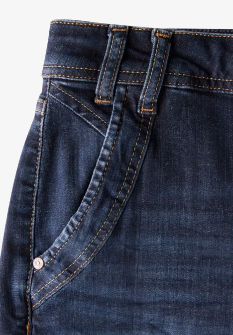 Jeans im Casual Fit Dark Blue Wash