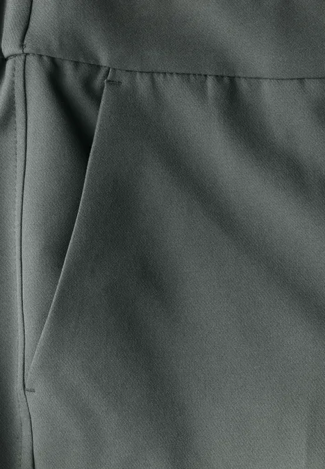 Wide Leg Twill Hose wither green