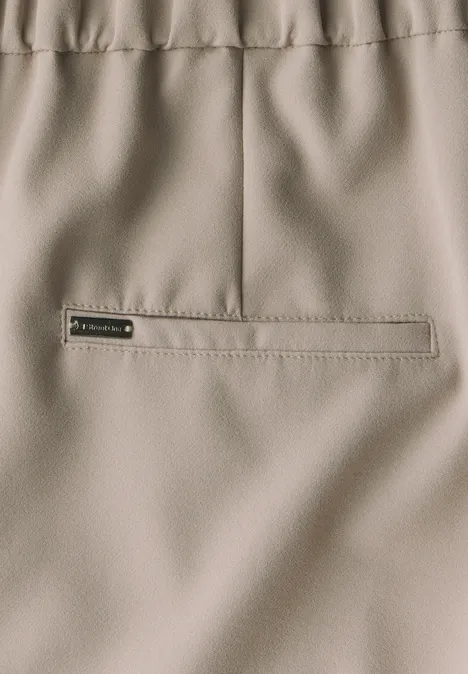Straight Leg Twill Hose buff grey