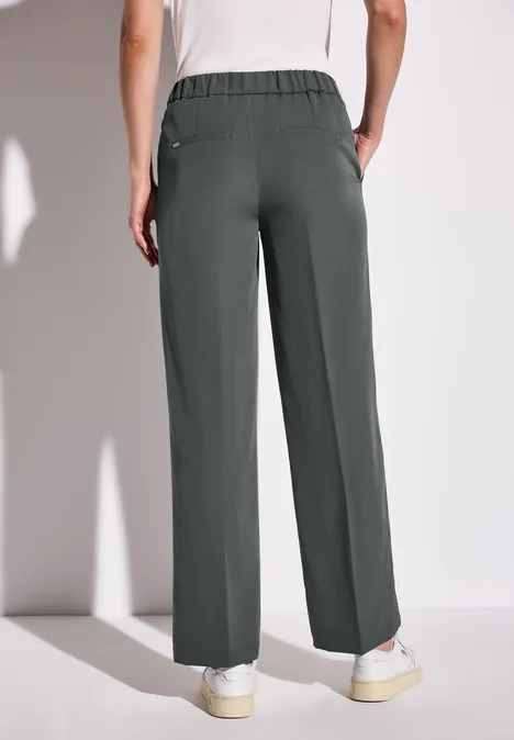 Straight Leg Twill Hose wither green