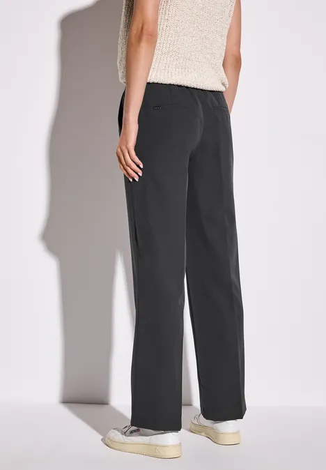 Straight Leg Twill Hose granite grey