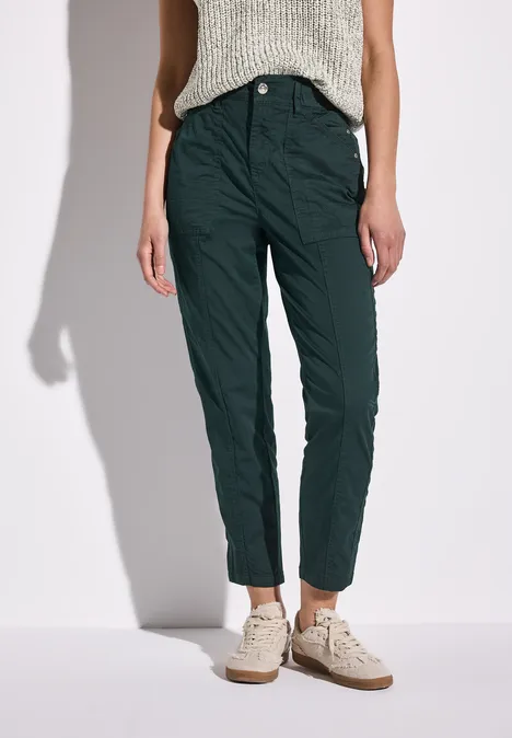 Paperbag Hose hunter green