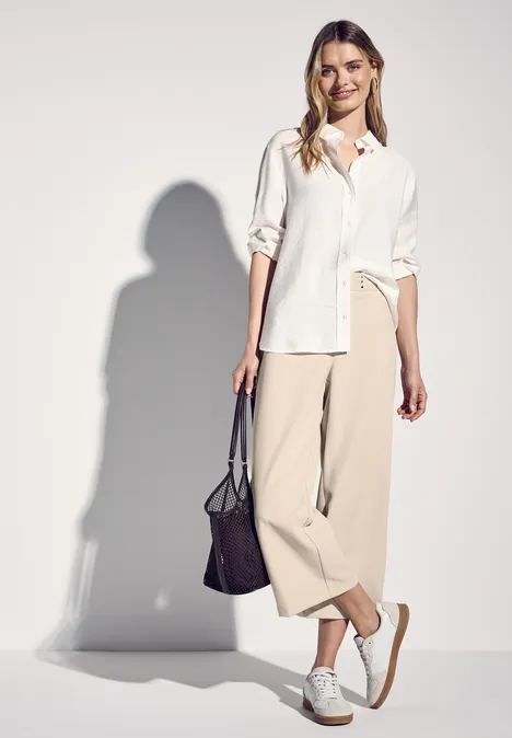 Twill Culotte barley beige