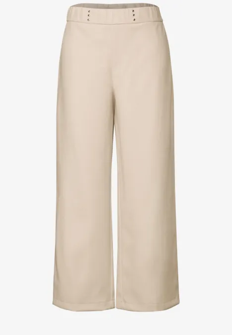 Twill Culotte barley beige