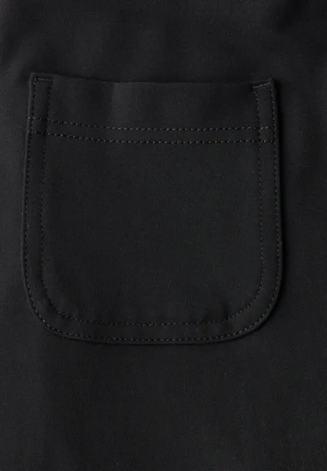 Straight Leg Hose Black