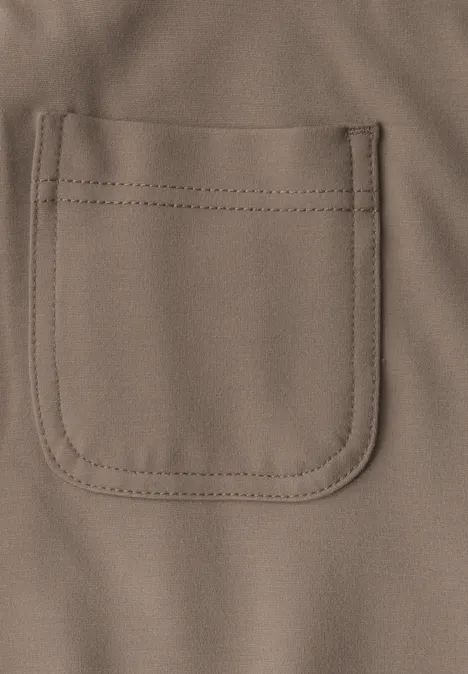 Straight Leg Hose dark mocha beige