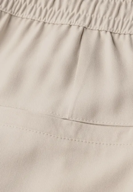 Wide Leg Twill Hose barley beige