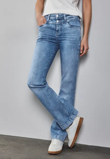 Bootcut Jeans Light Blue Random