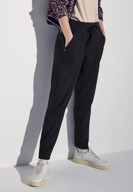 Loose Fit Hose Black