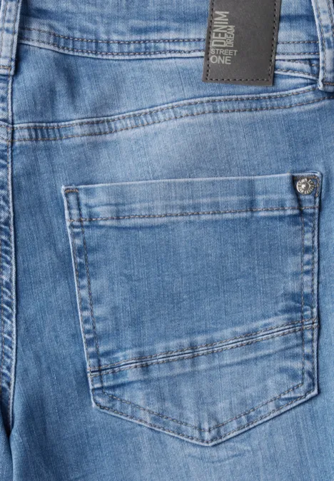 Destroyed Jeans Light Blue Destroy Wash
