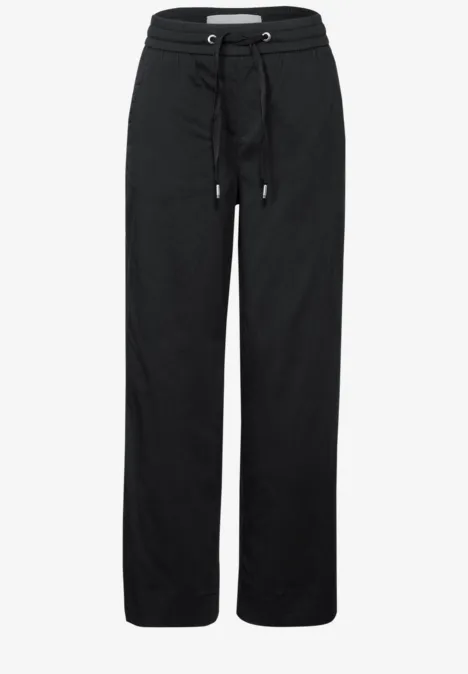 Pantalon Straight Legs Black