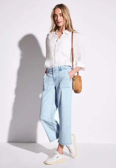 Wide Leg Jeans Ultra bleached