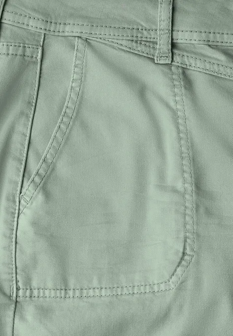 Wide Leg Jeans Sage Green washed