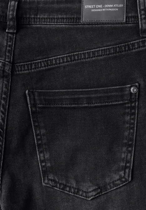 Jeans im Casual Fit Black washed