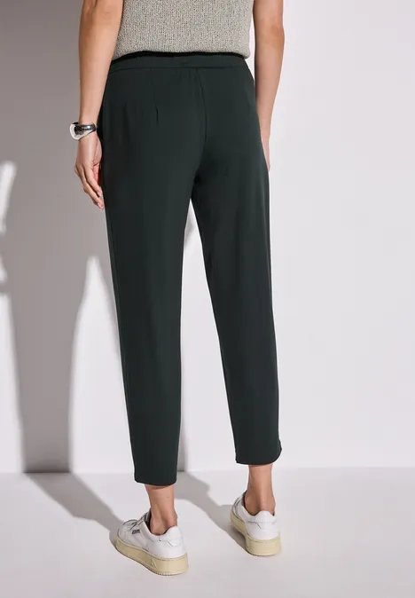 Jersey-Hose im Loose Fit pine grove green