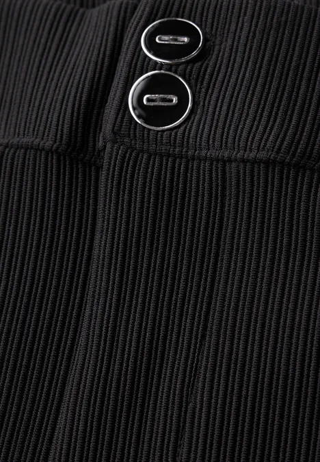 Bootcut Hose Black