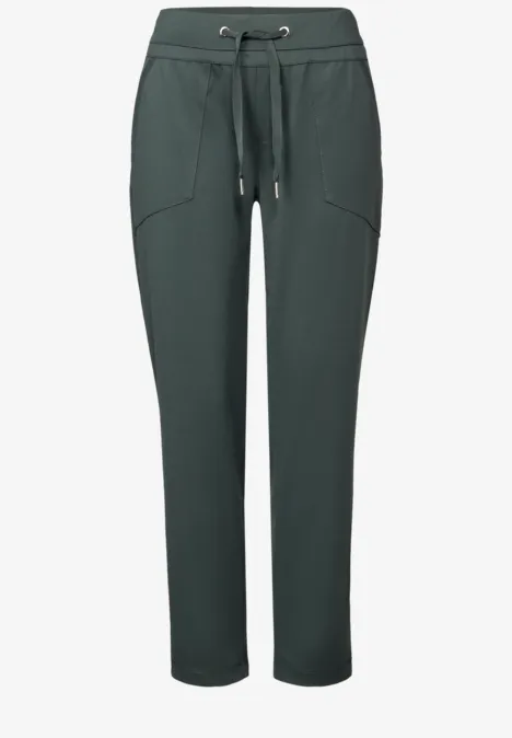 Hose im Loose Fit marshy green