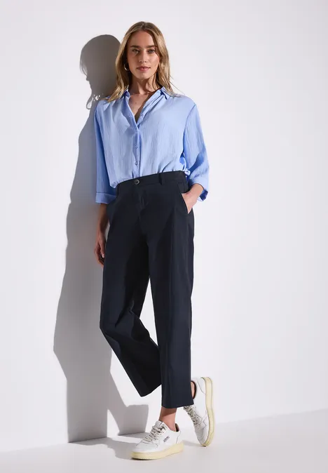 Straight Leg Chino deep blue