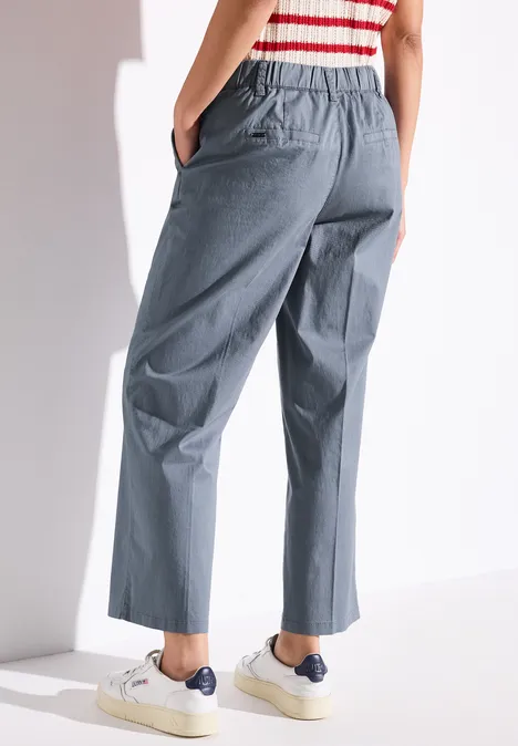 Straight Leg Chino velvet sky blue