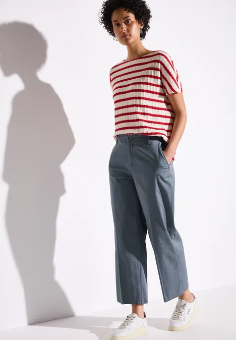 Straight Leg Chino velvet sky blue