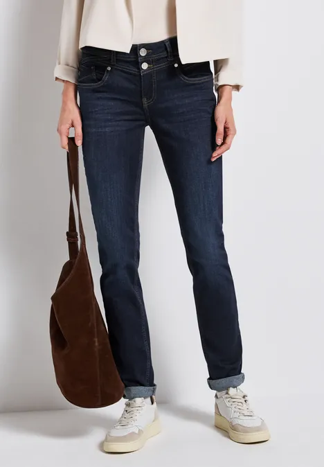 Casual Fit Jeans deep indigo washed Casual Fit Jeans deep indigo washed