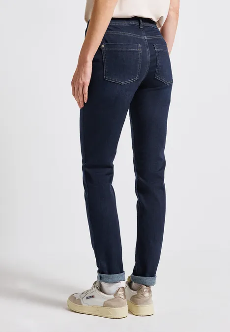 Casual Fit Jeans deep indigo washed