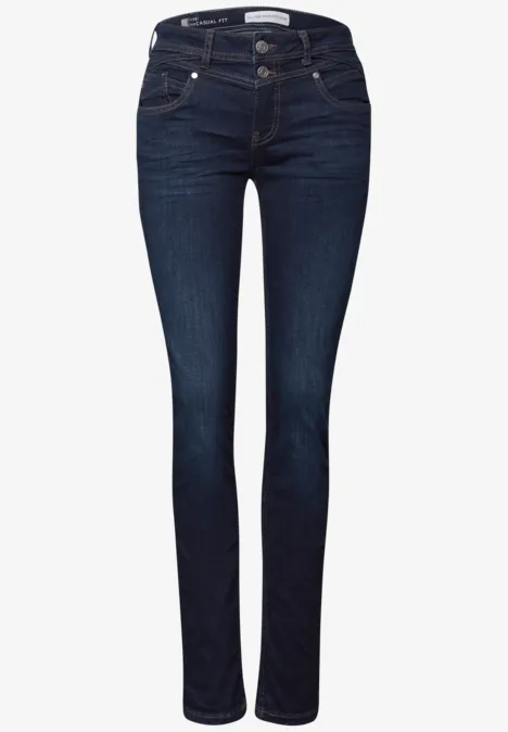 Jeans casual fit deep indigo washed