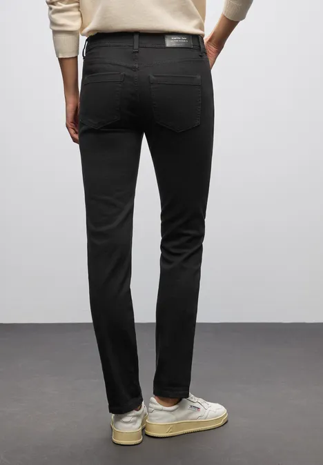 Casual jeans black clean washed